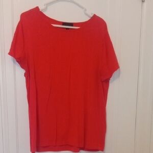 women short sleeve pink top 2x Investments